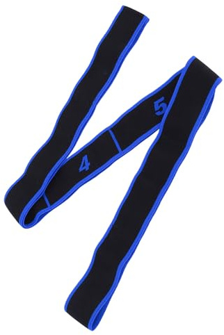 LUCKDANO Banda de Resistencia para Yoga Banda de Resistencia para Yoga, de Estiramiento de Baile Latino, de Estiramiento Elástica para Ayudar a Mejorar la Flexibilidad Corporal y la Corrección de la