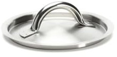 de Buyer - Couvercle en acier inoxydable satiné - 14 cm - 3509.14, argenté