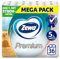 Zewa Toilettenpapier trocken Premium, 6x110 Blätter, Megapack mit 6 x 6 Rollen (je 110 Blatt) 29870