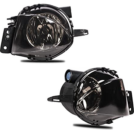 WISGOL Nebelscheinwerfer passt für BMW 3 Series (SDN/WGN) (E90/E91) 2005-2008 Ein Paar Nebelscheinwerfer Rauch linse H11 Leuchtmittel