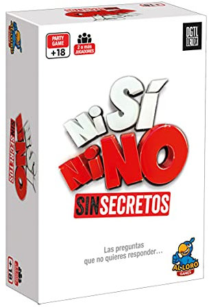Al Loro | Juegos De Mesa Adultos Ni Si Ni No Sin Secretos | Juegos De Cartas + 18 | Juegos De Mesa para 2 O Más | Juegos Reunidos | Regalos Originales