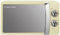 Microonde Russell Hobbs RHMM701C da 17 Litri e 700 W, Manuale, con 5 Livelli di Potenza, Suoneria e Timer, Impostazione di Scongelamento, Facile da Pulire, Bianco Panna