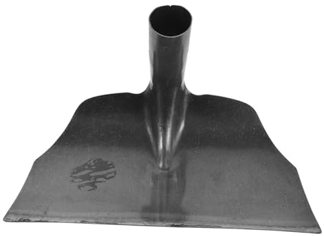 LOORGVEL Raspador De Estiércol De Aves De Corral De Metal Pala De Metal para Limpiar Estiércol De Establos Herramienta De Limpieza De Establos Ecuestres De Corral