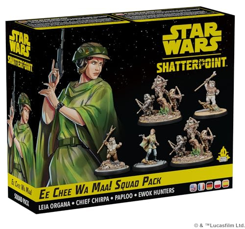 Atomic Mass Games, Star Wars: Shatterpoint – Ee Chee Wa Maa!, Squad-Erweiterung, Tabletop, 2 Spieler, Ab 14+ Jahren, 90-120 Minuten, Deutsch, Mehrsprachig
