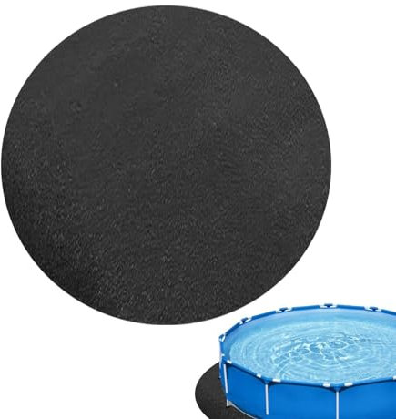 fanelod 13FT rundes Pool-Liner-Pad – oberirdisches Liner-Pad | Schwimmbad-Schutzpolster | Pool-Bodenunterlage | Pool-Bodenmatte| Schwimmbadfolien-Pads | Poolfolien-Pads für oberirdische Schwimmbäder