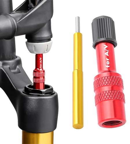 Cykelpumpadapter – cykelventiladapter | till adapter | halkskydd ventilförlängare förlängningsomvandlare munstycke | däckpumptillbehör för, mountainbikes vägcyklar