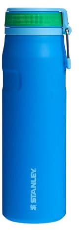 Stanley 1913 IceFlow Bottle Twist Flip 0.71L - Cold for 17 Hours - Iced for 4 Days - Dishwasher Safe - Recycled Stainless Steel - BPA Free - Double Wall Vacuum Insulation - Azure