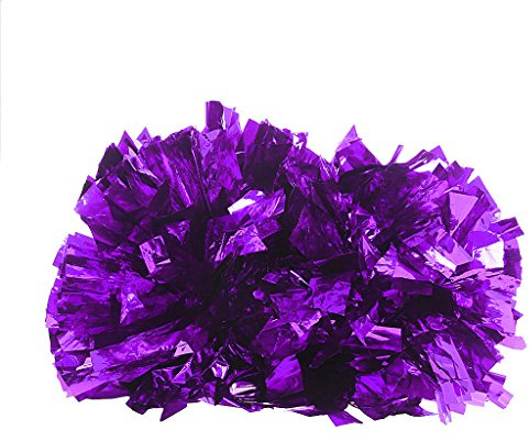 YCHUCH Flauschigere Cheerleading Pompons Cheerleader Kunststoff Hand Cheerleader Mit Fingerringen Für Kinder Und Erwachsene Cheerleading Zubehör