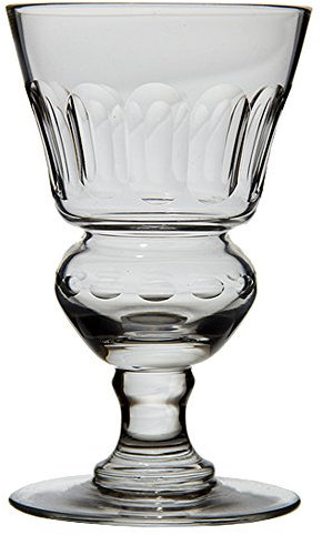 ALANDIA Bicchiere da Assenzio Pontarlier Autentica riproduzione dell' originale del XIX secolo | Fatto a mano e vetro levigato