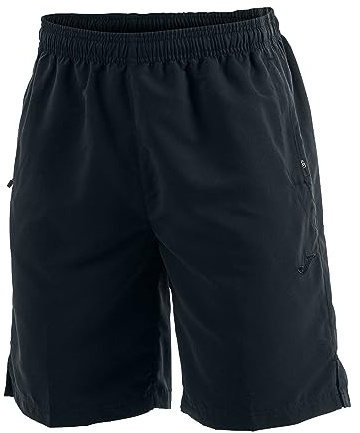 Joma Niza Bermuda Deporte, Niños, Negro, 3XS