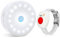ChunHee Wireless Personal Alarms for Elderly- Caregiver Pager Emergency Call Bell Button Alarm System 50m with 1 UK Plug Receiver & 1 Wrist Panic Button