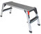 Güde Alu Arbeitsplattform, Trittleiter, Trittbank GAAP 960, bis 150 kg, 960 x 300 mm, Arbeitstritt, Podest klappar, Arbeitsbühne