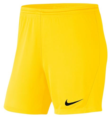 Nike Park III Short NB Short Femme Tour Yellow/(Black) FR: M (Taille Fabricant: M)