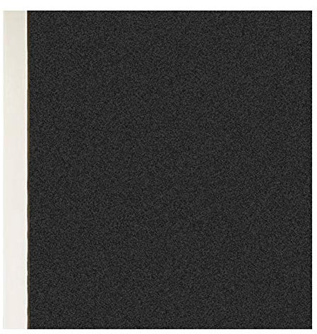 bandezid Sonnenschutzfolie Fensterfolie Anti UV Strahlen selbstklebend Sichtschutzfolie ohne Kleber viele Schwarz matt voll schwarz sichtschutzfolie-Black Matte 0,7x3m