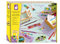 Janod J07999 Spiel 13 Jewel Pops in Perlen und einem Webstuhl, Mehrfarbig