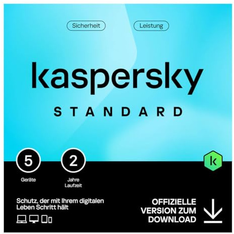 Kaspersky Standard Anti-Virus [5 Geräte - 2 Jahre]