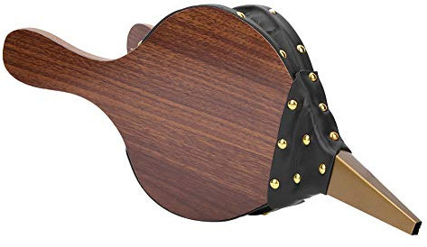 ACOGEDO Fireplace Bellows Air Blower, Fireplace Tools Craft Collection Handicrafts Craft Manual Solid Wood Bellows for Fire and Dust Removal