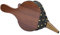 Fireplace Bellows Air Blower, Fireplace Tools Craft Collection Handicrafts Craft Manual Solid Wood Bellows for Fire and Dust Removal