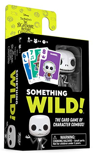 Funko Something Wild Family Card - The Nightmare Before Christmas(Includes Collectable Mini POP!) Ideal For Children Ages 6 And Up - Fun For The Whole Family Board Game 51891
