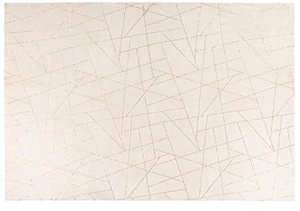 Kayoom Teppich Bijou Creme/Gold 80x150 - (G8VML-80-150)