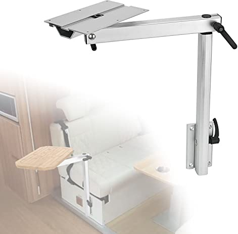 DALUOBO Removable Table Leg RV Accessories Detachable Height Adjustable Aluminum Alloy 360 Degree Rotation for Yachts RV Motorhome