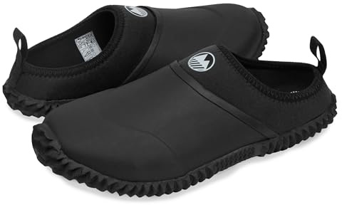 Lakeland Active Appleby Sabots de jardinage dos nu avec doublure en néoprène et semelle intérieure en mousse à mémoire de forme, Noir , 40 2/3 EU