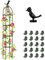 Hysagtek Garden Obelisk Climbing Plant Support - 145cm Tall Trellis for Flowers, Vines & Indoor/Outdoor Use