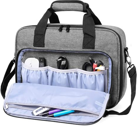 YNPQTDS Borsa Per Proiettore E Accessori, Borsa per Videoproiettore, Borsa Di Immagazzinaggio per Proiettore, Borsa Organizzatore Viaggio per Proiettore Con Tracolla Regolabile E Tasche