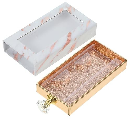 VICASKY Scatola Portaciglia Finestra Trasparente Organizer per Extension con Design Cassetto per Viaggi