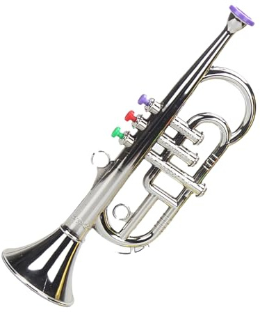 Tromba giocattolo per bambini – Mini in , strumento musicale a fiato, educativo per l'apprendimento della musica, gioco genitore-figlio, kit musicale per principianti | Bambini per
