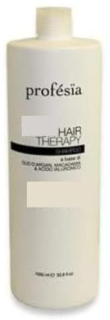 PROFESIA Shampoo Damen und Herren mit Arganöl, Macadamia öl und Hyaluron 1000ml - Haarpflege für Kaputtes haar und Geschädigtes - Repair Shampoo Professional - Haarshampoo Restrukturierende