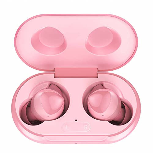 UrbanX Street Buds Plus - True Wireless Earbuds w/Hands Free Controls (Wireless Charging Case Included) - Pink