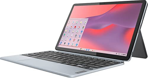 Lenovo - IdeaPad Duet 3 Chromebook - 11.0 (2000x1200) Touch 2-in-1 Tablet - Snapdragon 7cG2-4G RAM - 128G eMMC - with Keyboard - Misty Blue
