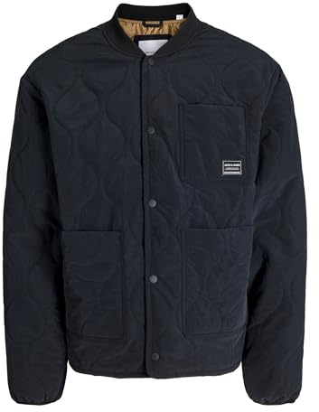 Jack & Jones Chaqueta Jjhero Liner para Hombre, Negro, S, Negro, S
