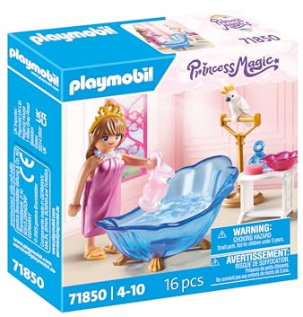 Playmobil 71850 - Baño Real con Princesa y Accesorios