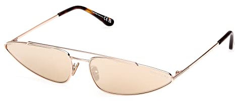 Tom Ford Sonnenbrillen CAM FT 0979 Shiny Rose Gold/Brown 65/16/135 Unisex