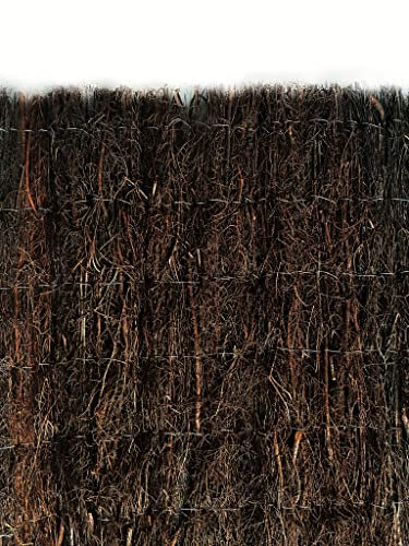 Mugar- Brezo Natural de Alta Densidad en Rollos de 3 Metros y 3kg/m2 - Vallas de Ocultación Naturales para Jardín- Varias Alturas (1 x 3 metros)