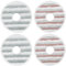 Mop Pads Replacement for Vileda Clean Spin Mop Head Refills, Washable Head Replacement Microfiber for Cleaning Floor