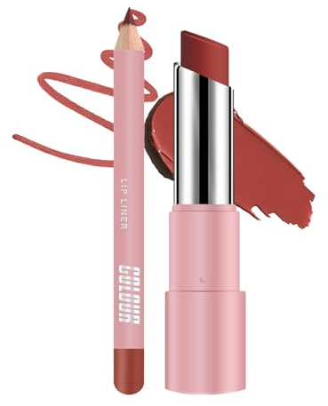 Bálsamo Labial Hidratante, Barra de Labios Impermeable e Hidratante, Barra de Labios Nutritiva Mate con Efecto Relleno No Pegajosa para Mujeres Jóvenes en Invierno Clima Frío Reparación