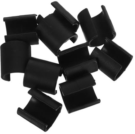 HONMEET 10 pezzi Clip per Bandiere Angolari da Calcio Morsetti Resistenti in Abs per Aste da Allenamento Fissaggio Stabile e Sicuro per Attrezzatura Calcio Montaggio Rapido per Allenatori