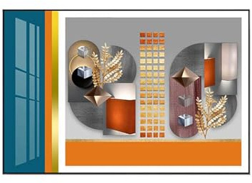 Pittura decorativa for scatola del contatore Sollevare il coperchio che copre la scatola elettrica Pittura murale in porcellana di cristallo adatta(F,50x70cm)