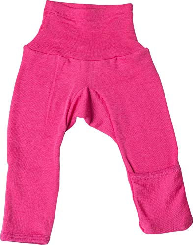 Cosilana Baby Hose lang- mit Kratzschutz am Bein 50/56 Uni PEP-Pink 30