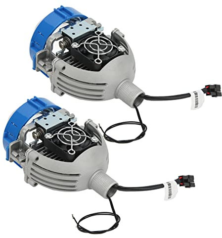Lente de Proyector de Faro LED 3in Lente de Proyector Bi LED 12V Haz Alto y bajo 6000K Kit de Actualización de Faro de Luz Blanca para H1 H4 H7 HB3 HB4 D1 Soporte