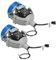 Lente de Proyector de Faro LED 3in Lente de Proyector Bi LED 12V Haz Alto y bajo 6000K Kit de Actualización de Faro de Luz Blanca para H1 H4 H7 HB3 HB4 D1 Soporte