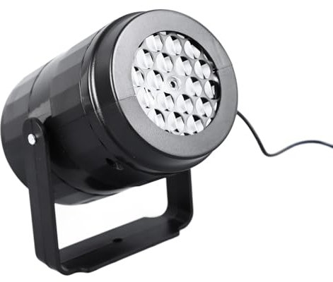 Luci del Proiettore di Natale All'aperto, Proiettore di Luci di Fiocchi di Neve Rotanti, Elevata Luminosità a LED Proiettore di Nevicate Illuminazione delle Decorazioni (Spina