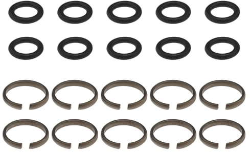 Lot de 10 bagues de retenue pour clé à chocs avec joint torique pour clé à chocs de 1,27 cm et accessoires
