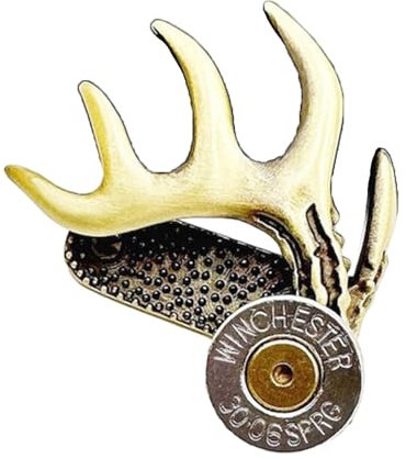 Mabta Pince à chapeau en forme de bois de cerf pour les amateurs de chasse, accessoire multifonction pour chapeau