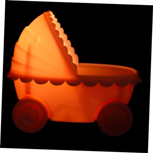 Abaodam Stroller Nachtlicht Lustige Kinderwagen-form Dekorative Tischlampe Leicht Praktisch Für Kinderzimmer Geburtstagsfeiern Valentinstag Hochzeiten Warmes Licht Leichtgewicht
