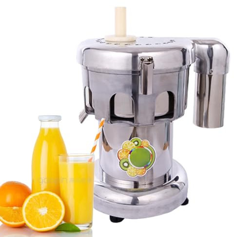 LYFDPN Spremiagrumi a Freddo da 550 W, centrifugo in Acciaio Inossidabile con Uscita Automatica delle Scorie per Frutta e Verdura Fresca (A)