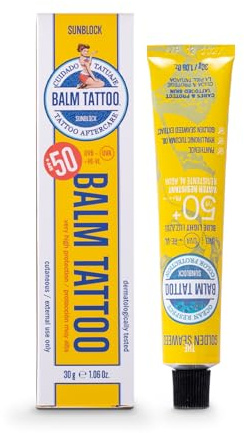 Balm Tattoo Sunblock, Crema per tatuaggi con protezione solare, 30 g (66 SPF 30 g)